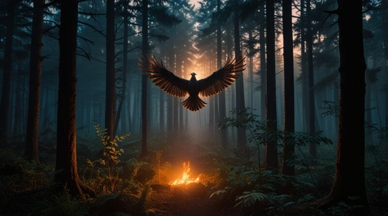 Leonardo Lightning XL A dark forest transitioning into a brigh 0