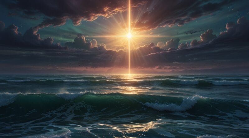 Leonardo Lightning XL A dreamy ethereal ocean scene with shimm 2