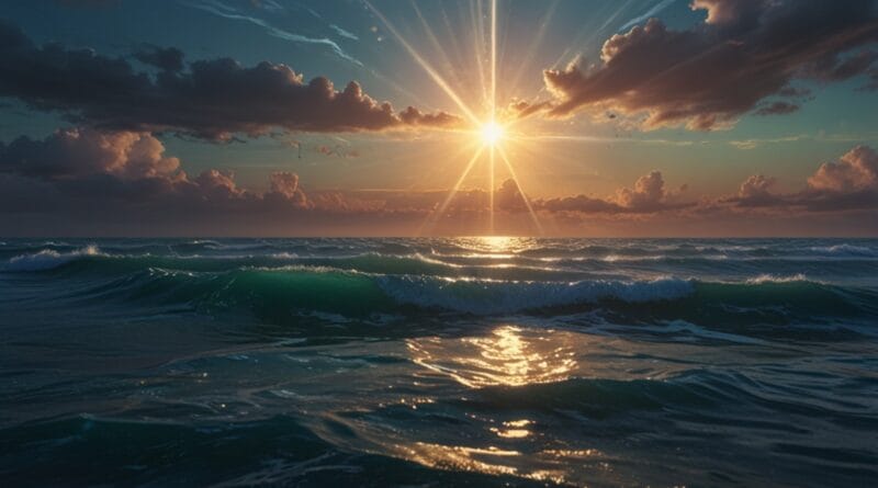 Leonardo Lightning XL A dreamy ethereal ocean scene with shimm 3