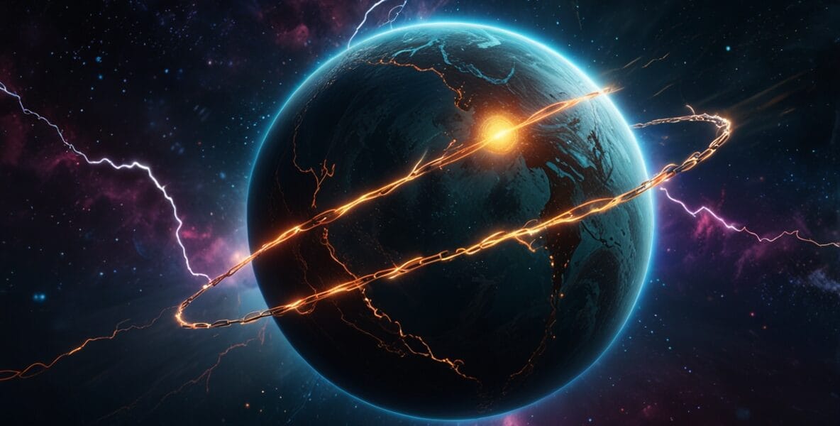 Leonardo Lightning XL A futuristic electrifying cosmic backgro 0