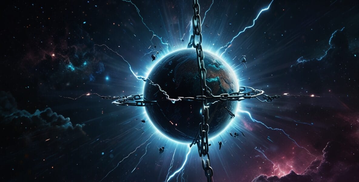 Leonardo Lightning XL A futuristic electrifying cosmic backgro 2