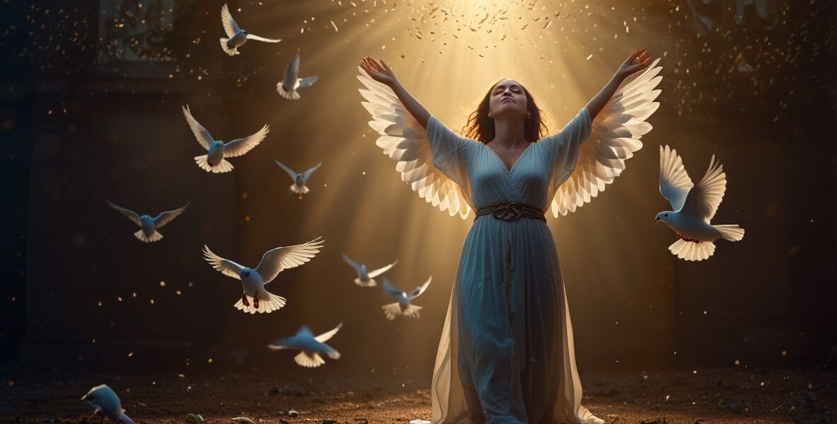 Leonardo Lightning XL A radiant heart breaking free from chain 0