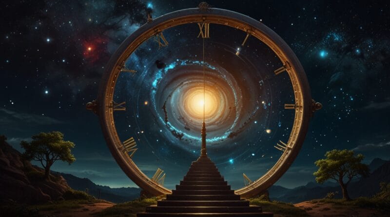 Leonardo Lightning XL A structured cosmic scene with a glowing 3