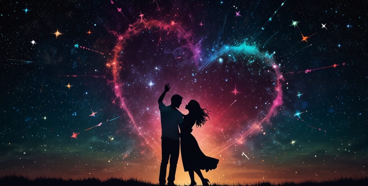 Doğum Haritanızda 5. Ev: Aşkın, Eğlencenin ve Kendini İfade Etmenin Yolları 1 Leonardo Lightning XL A vibrant celestial background with a gl 2