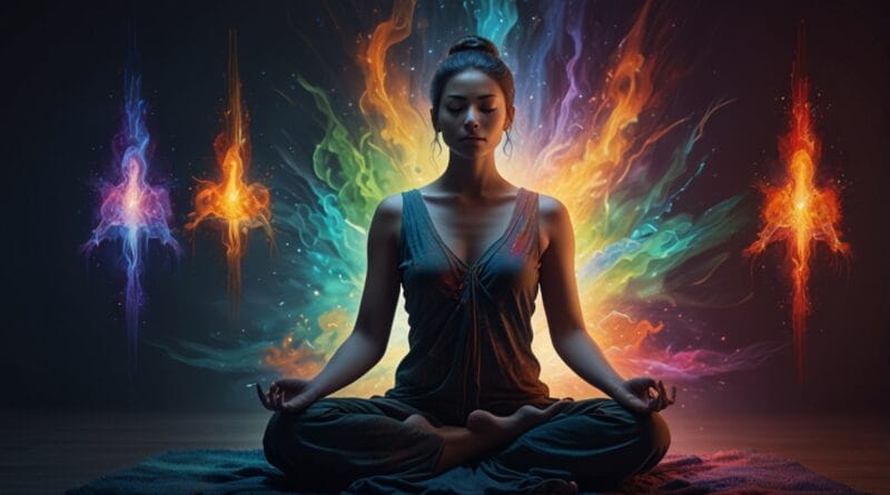 Leonardo Lightning XL An individual in meditation posture with 0