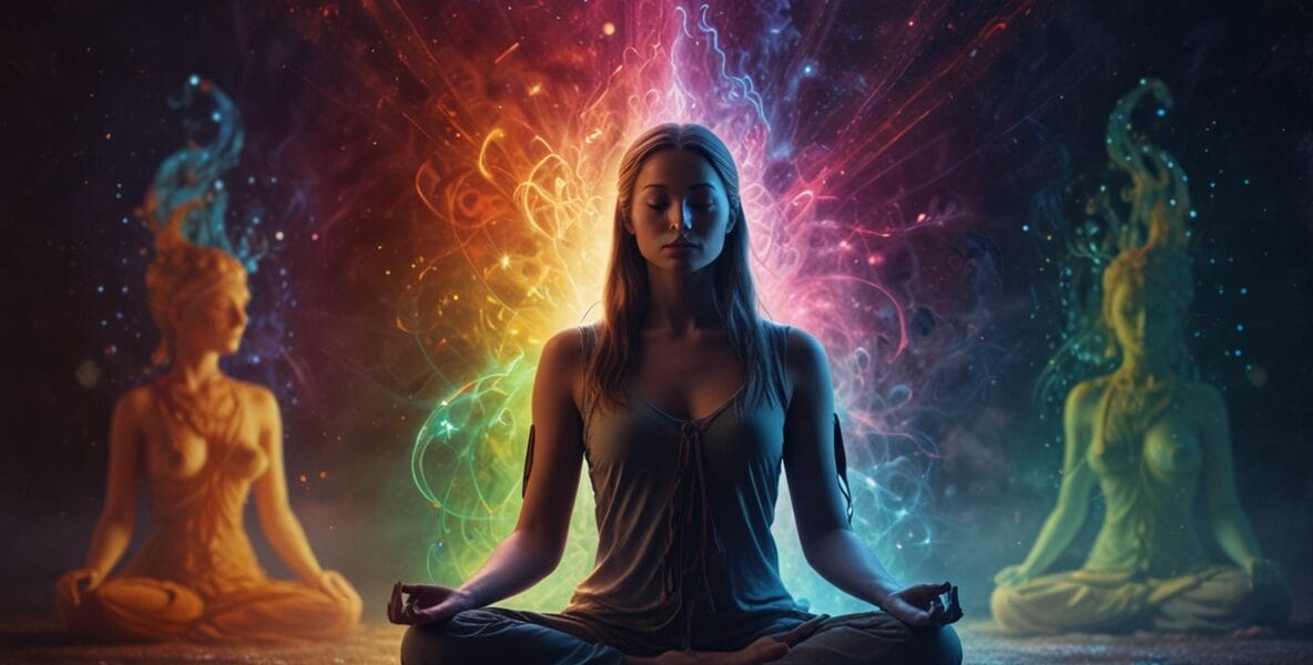 Leonardo Lightning XL An individual in meditation posture with 1