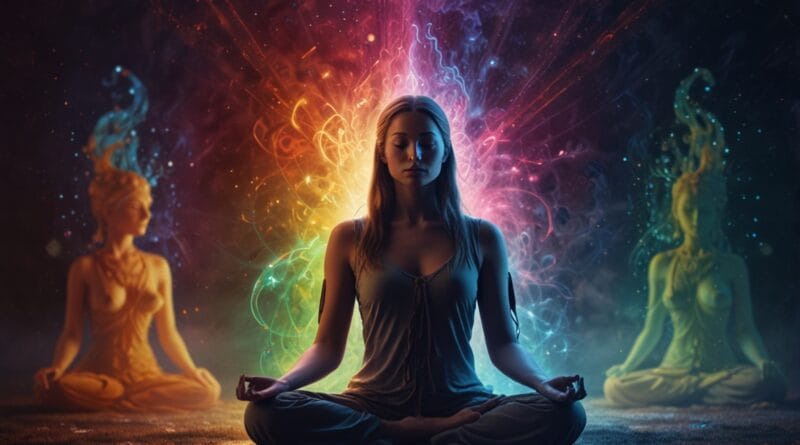 Leonardo Lightning XL An individual in meditation posture with 1