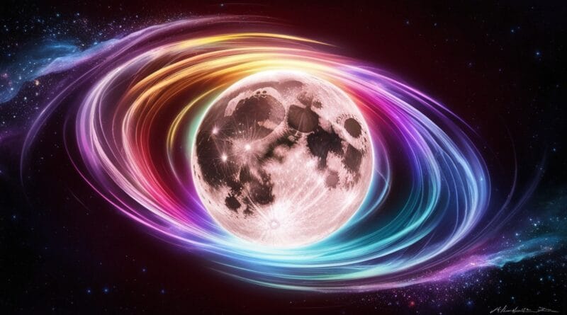 Leonardo Phoenix 09 A luminous glowing moon with intricate cra 2