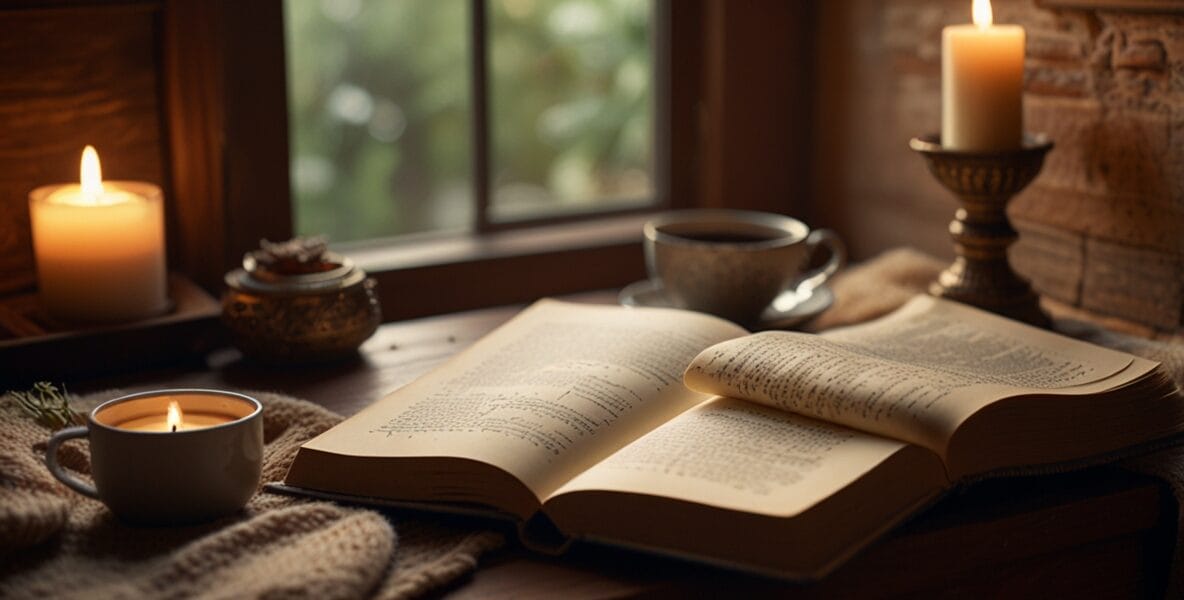 Telepati Hakkında Bilimsel Araştırmalar: Kanıtlar ve Tartışmalar 1 A cozy reading nook bathed in warm light 2