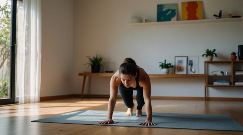 A modern minimalist home with a bright a 1