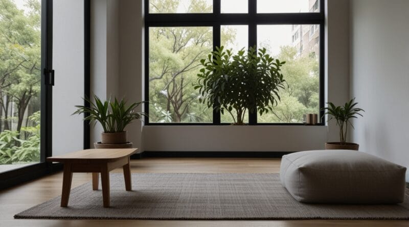 A modern minimalist workspace with a cal 2