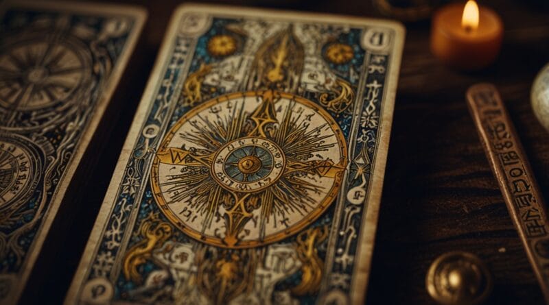 Leonardo Lightning XL A closeup of a detailed tarot card showi 1