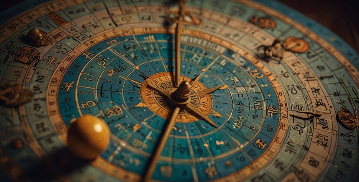 Leonardo Lightning XL A detailed astrological chart with plane 1