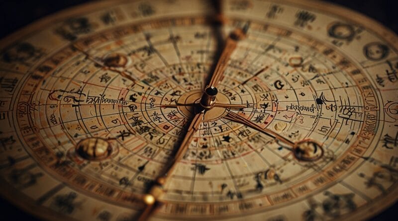 Leonardo Lightning XL A detailed astrological chart with plane 3