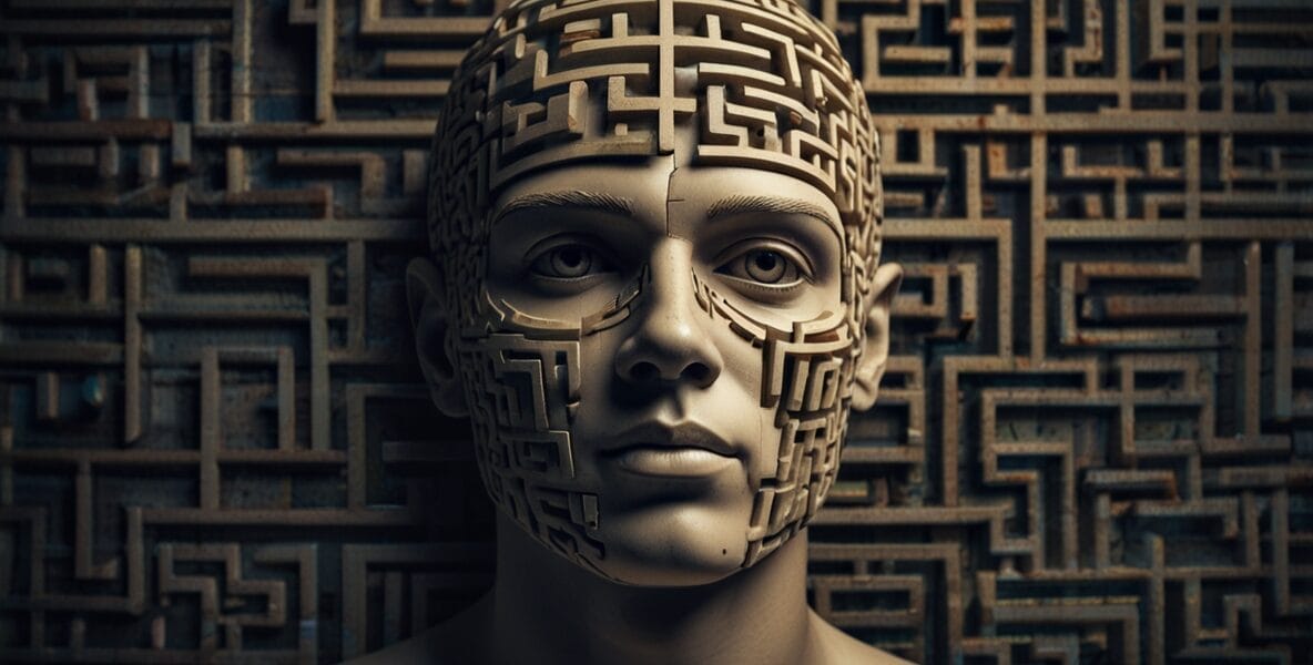 Leonardo Lightning XL An illustration of a human head with a m 3