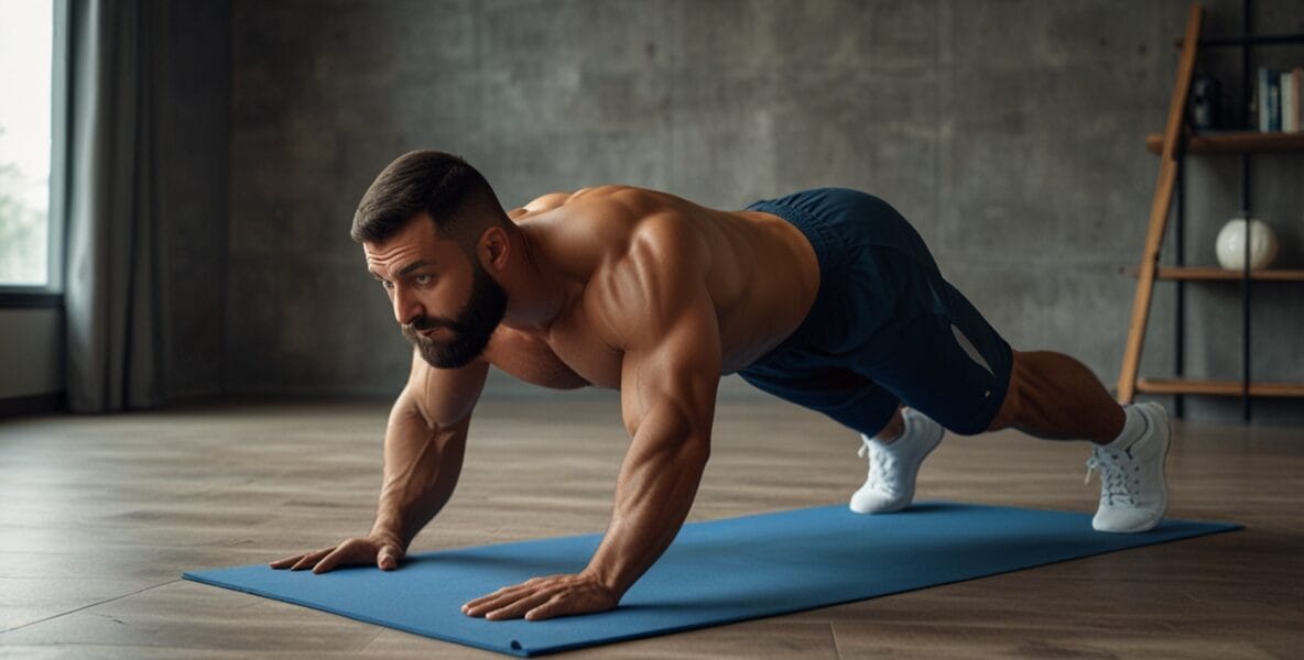 Modern minimalist bir evde mat zerinde e 1