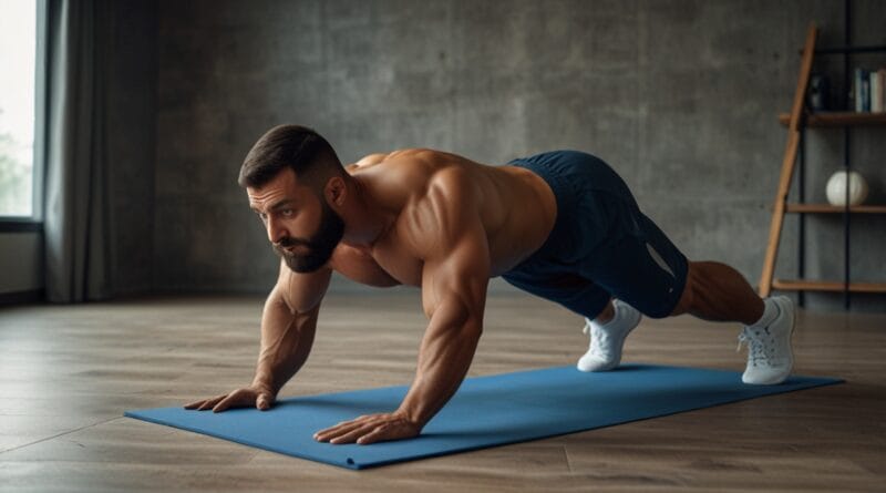 Modern minimalist bir evde mat zerinde e 1