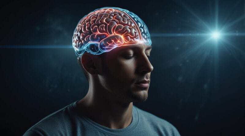 Mental training concept person meditatin 2