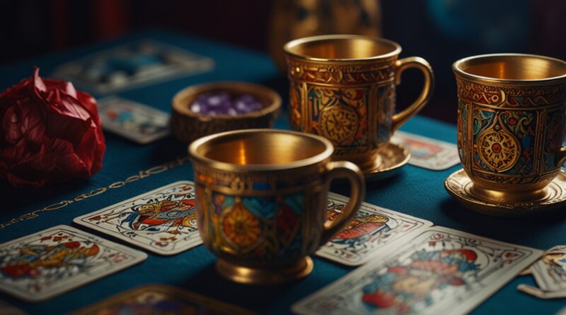 A highly detailed Cups Tarot Card illust 2